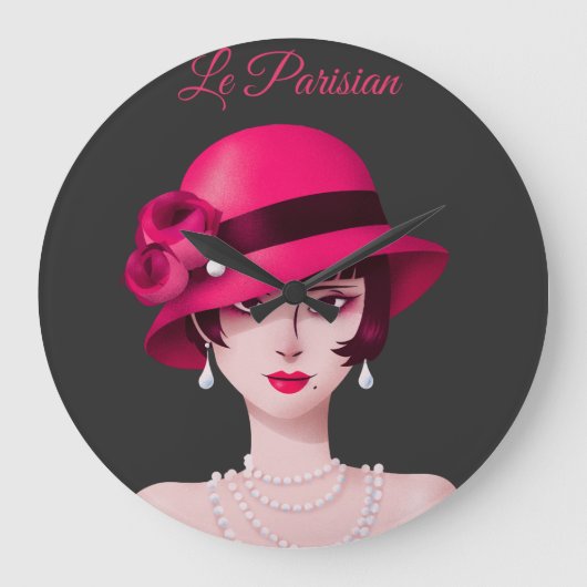 Le Parisian Wandklok (Voorkant)