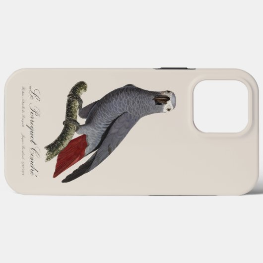 Le Perroquet Cendre - 19de-eeuwse illustratie Case-Mate iPhone Case (Achterkant (horizontaal))