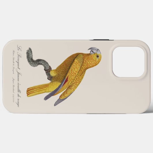 Le Perroquet Jaune ecaille de rouge Case-Mate iPhone Case (Achterkant (horizontaal))
