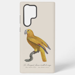 Le Perroquet Jaune ecaille de rouge Samsung Galaxy Hoesje