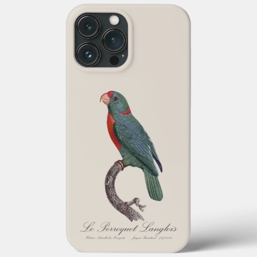 Le Perroquet Langlois Case-Mate iPhone Case (Achterkant)