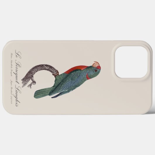 Le Perroquet Langlois Case-Mate iPhone Case (Achterkant (horizontaal))