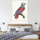 Le Perroquet midden Tapire Canvas Afdruk (Insitu (Slaapkamer))