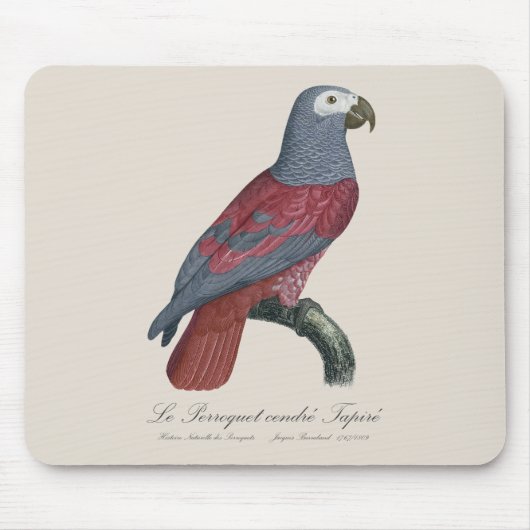 Le Perroquet midden Tapire Muismat (Voorkant)