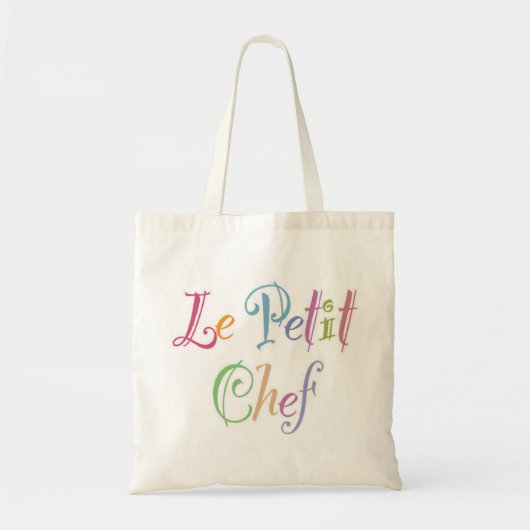 Le Petit Chef canvas tas (Voorkant)