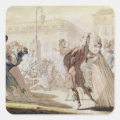 Le Petit Coblentz Vierkante Sticker (Voorkant)