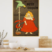 Le Petit Coquin van de  reclame van Cappiello Poster (Keuken)