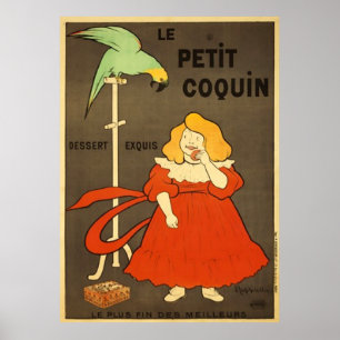 Le Petit Coquin van de  reclame van Cappiello Poster