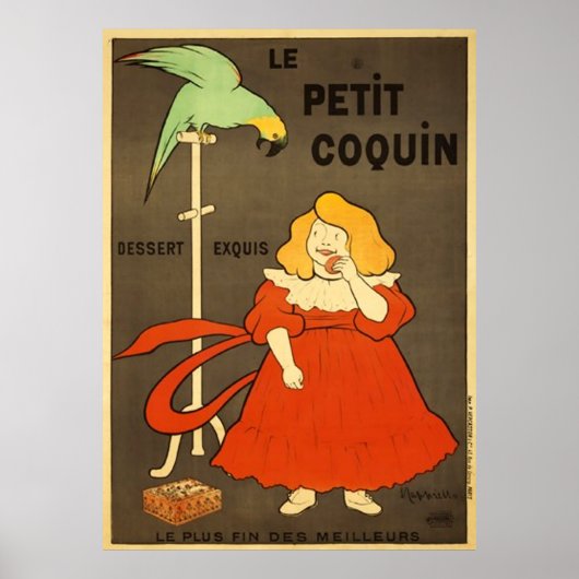 Le Petit Coquin van de  reclame van Cappiello Poster (Voorkant)