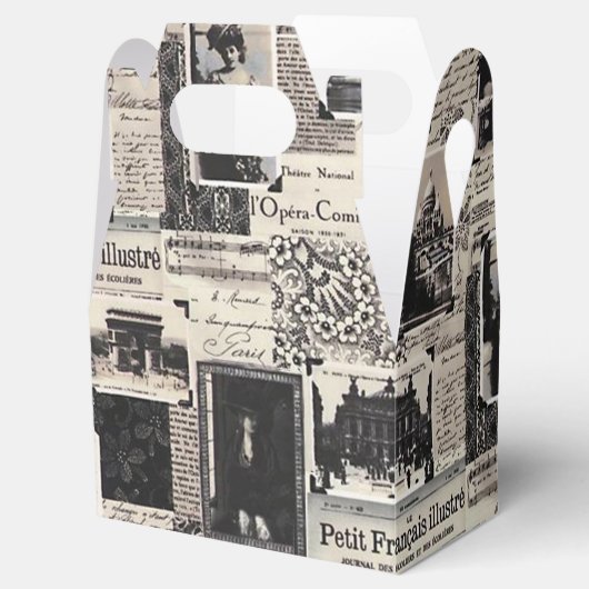 Le Petit Francais Illustre Bedankdoosjes (Geopend)