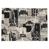 Le Petit Francais Illustre Large Cadeautasje (Achterkant)