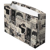 Le Petit Francais Illustre Large Cadeautasje (Achterkant Gekanteld)