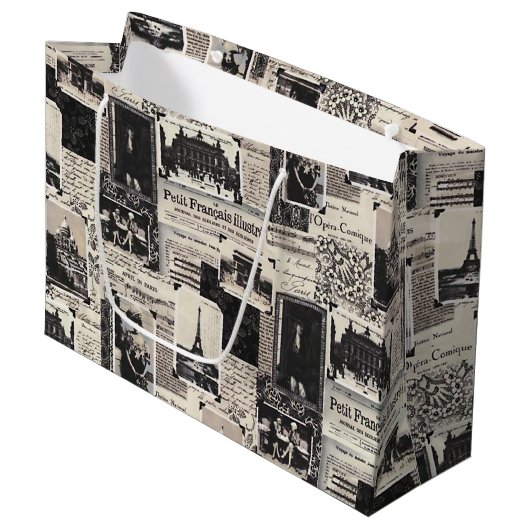 Le Petit Francais Illustre Large Cadeautasje (Voorkant Gekanteld)