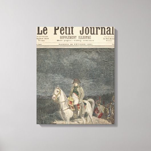 Le Petit Journal Canvas Afdruk (Voorkant)