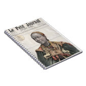 Le Petit Journal Ethiopian Empress Taytu-laptop Notitieboek (Rechterzijde)
