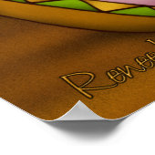 Le Petit Poule Easter Folk Art Poster (Hoek)