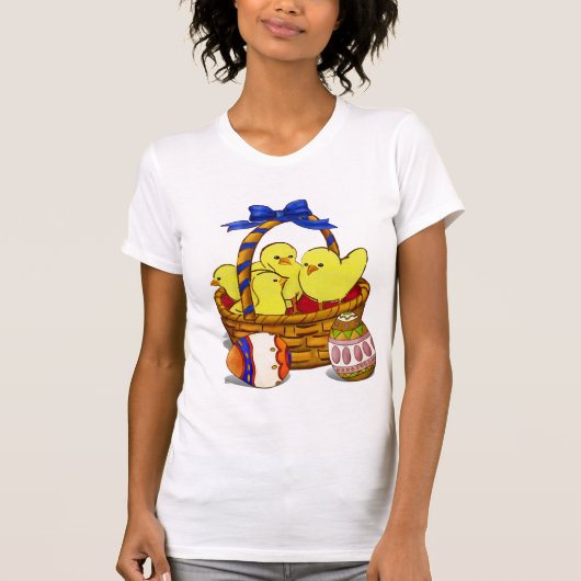 Le Petit Poule Easter T-Shirt (Voorkant)