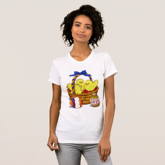 Le Petit Poule Easter T-Shirt (Voorkant volledig)
