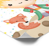 Le Petit Prince Kleine Prins Poster (Hoek)