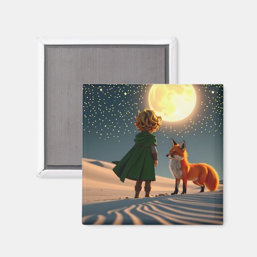 Le Petit Prince v0,2 Magneet (Voorkant / Achterkant)
