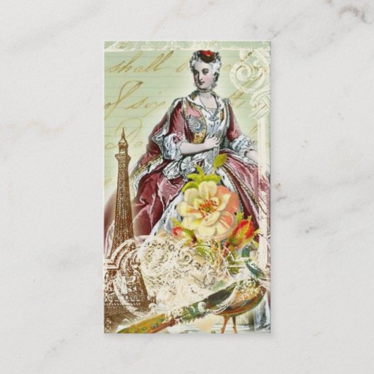 Le Petite Oh Zo Frans Visitekaartje (Voorkant)