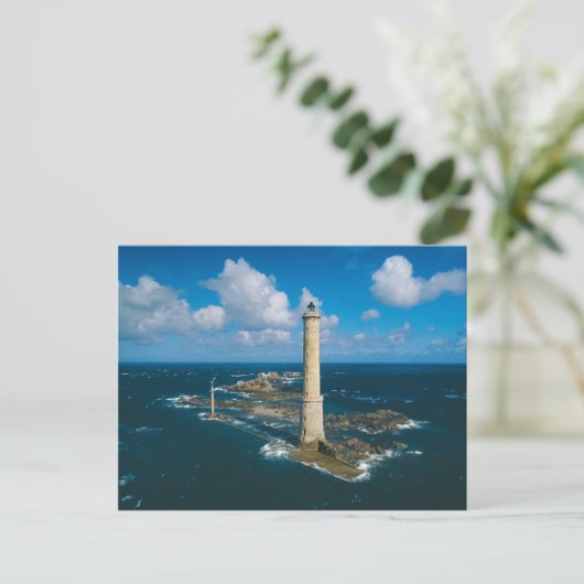 Le phare des Héaux de Bréhat - Côtes-d'Armor - Fra Briefkaart (Staand voorkant)