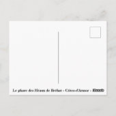 Le phare des Héaux de Bréhat - Côtes-d'Armor - Fra Briefkaart (Achterkant)