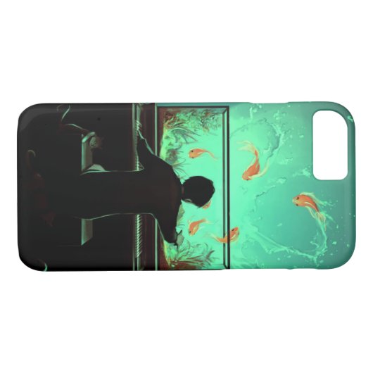 Le Pianoquarium Case-Mate iPhone Case (Achterkant (Horizontaal))