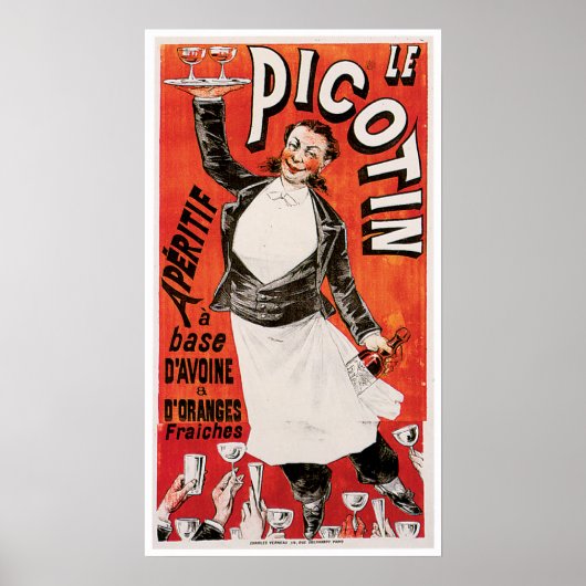 Le Picotin  Food and Art Poster (Voorkant)