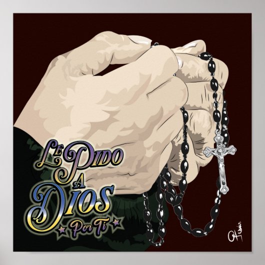 Le Pido a Dios por Ti Poster (Voorkant)
