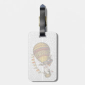 Le Pilote Hot Air-ballon Bagagelabel (Achterkant verticaal)