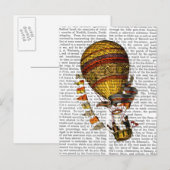 Le Pilote Hot Air-ballon Briefkaart (Voorkant / Achterkant)