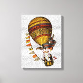 Le Pilote Hot Air-ballon Canvas Afdruk (Voorkant)