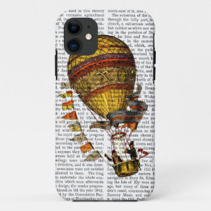 Le Pilote Hot Air-ballon iPhone 11 Hoesje