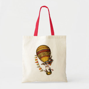 Le Pilote Hot Air-ballon Tote Bag