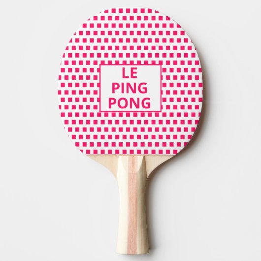 Le Ping Pong Tafeltennisbatje (Voorkant)