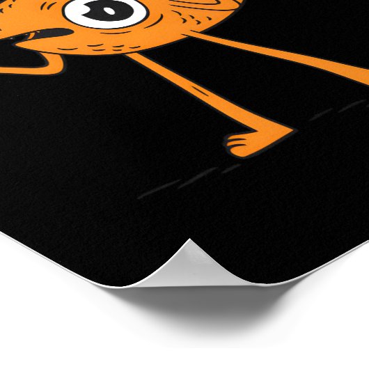 Le Poisson Steve Schattige & Grappig Poster (Hoek)