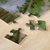 Le Pont D'Argenteuil Claude Monet Fine Art Legpuzzel (Zijkant)