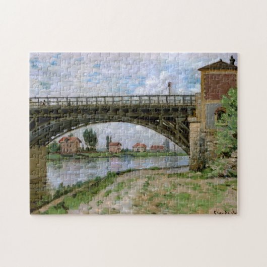 Le Pont D'Argenteuil Claude Monet Fine Art Legpuzzel (Horizontaal)