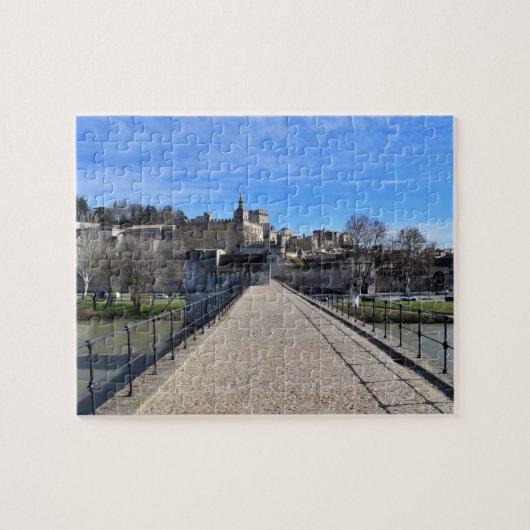 Le Pont d'Avignon Frankrijk Brug Avignon Europa Legpuzzel (Horizontaal)