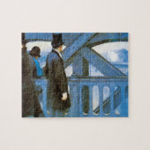 Le Pont de l'Europe by Gustave Caillebotte Legpuzzel (Horizontaal)