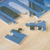 Le Pont de l'Europe by Gustave Caillebotte Legpuzzel (Zijkant)