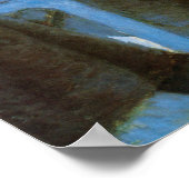 Le Pont de l'Europe by Gustave Caillebotte Poster (Hoek)