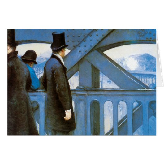 Le Pont de l'Europe door Gustave Caillebotte (Voorkant Horizontaal)