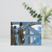 Le Pont de l'Europe door Gustave Caillebotte (Staand voorkant)