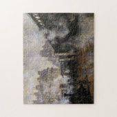 Le Pont de l'Europe, Gare Saint-Lazare Monet Fine Legpuzzel (Verticaal)