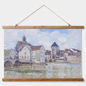 Le Pont de Moret, Alfred Sisley Hangend Wandkleed (Voorkant)