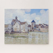 Le Pont de Moret, Alfred Sisley Legpuzzel (Horizontaal)