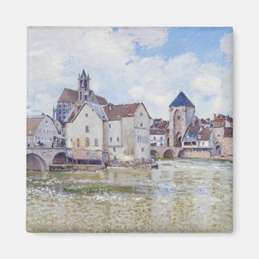 Le Pont de Moret, Alfred Sisley Magneet (Voorkant)