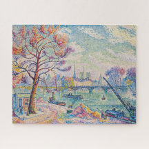 Le Pont des Arts Parijs | Paul Signac |